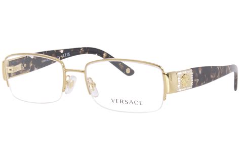 18k gold glasses frames versace|women's versace eyeglass frames.